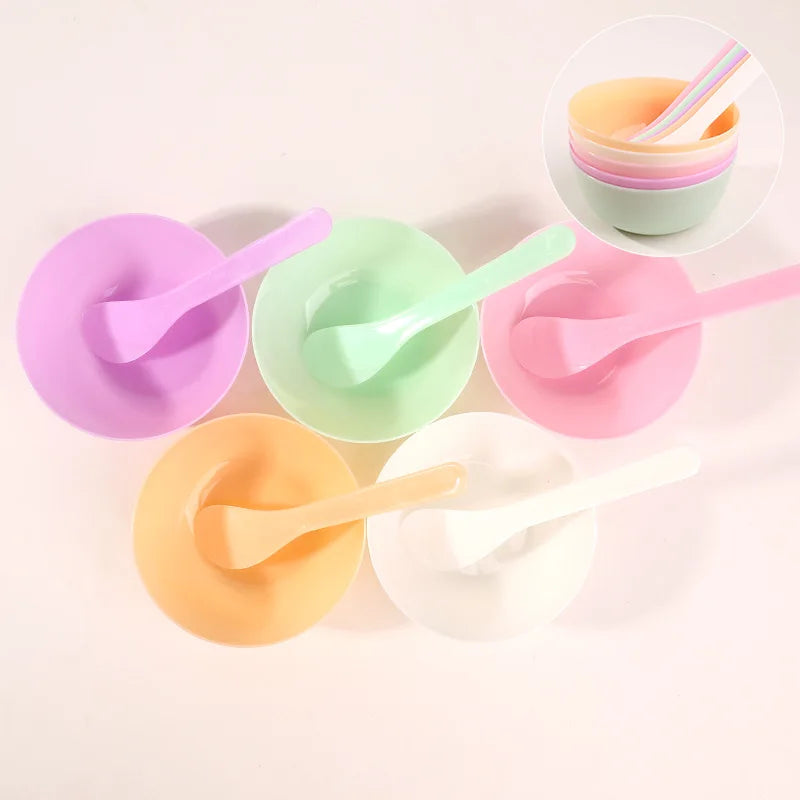 Manufacturer Diy Mask Bowl Set Facial Skin Care Tool Mask Apply Mixing Beauty Care Diy Face Mask Spatual