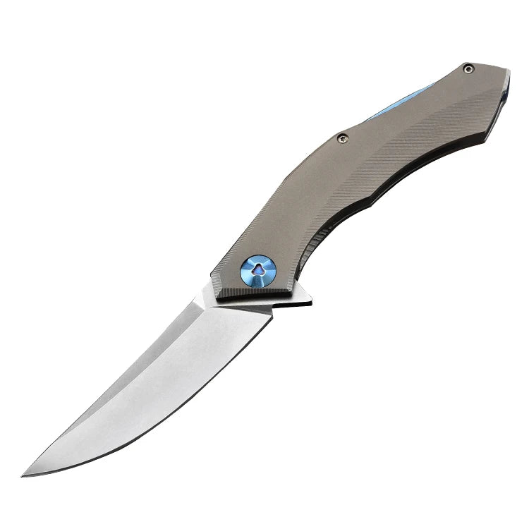 M390 Blade Folding Pocket Knife Custom Tactical Survival Hunting Knife with OEM Support for Camping Grade DIY