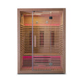 Finland Design Hemlock 3 Person Red Infrared Light Therapy Sauna