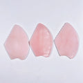 Huiying Custom Spiky Shape Facial Guasha Board For Facial Skincare Rose Quartz Facial Gua Sha For Anti-Aging