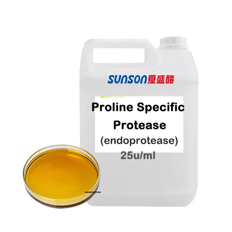 Proline Specific Endo Protease for Beer Haze Control/Gelatin/Aquatic Protein Hydrolysis - Food-Grade Liquid Endoprotease Enzyme