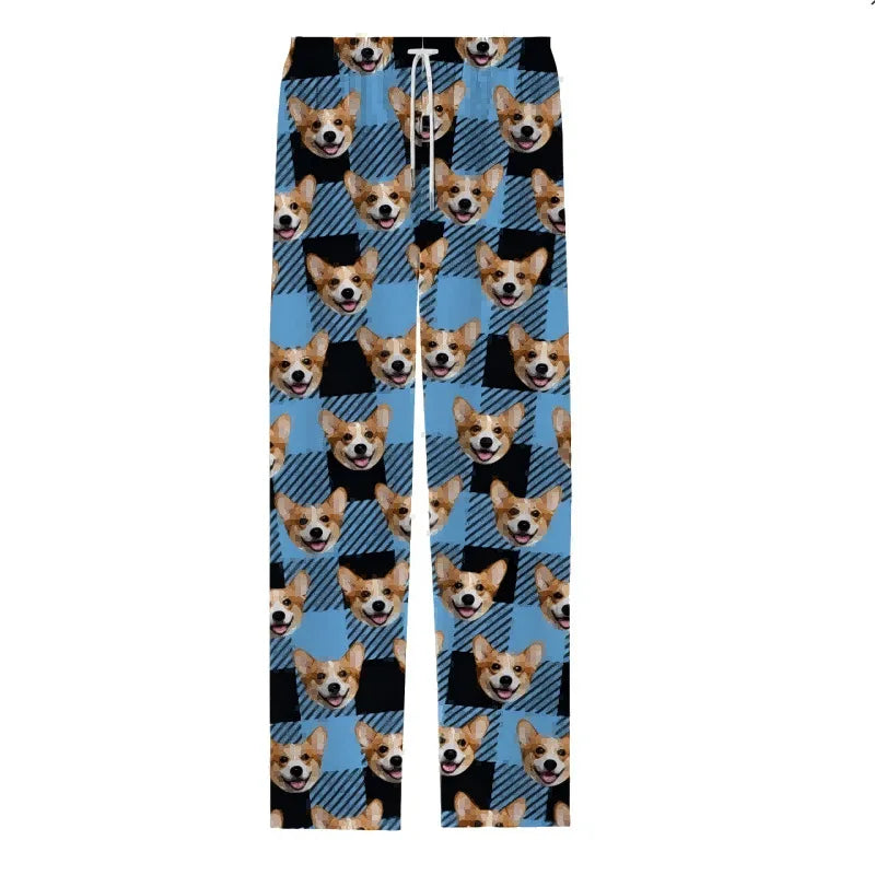 Custom Digital Print Women Pyjama Pants Personalized Comfortable Soft Pajamas Pants for Spring Summer and Autumn