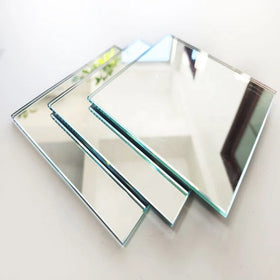 Direct Manufacturer Coated Aluminum Lighting Silver Mirror Glass for Bathroom
