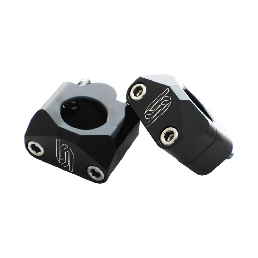 28.6mm Handlebar Adapter Kit to 22mm Black Soccer Wear Plates Scar Product