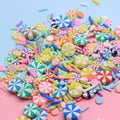 Polymer Soft Clay Sprinkles Windmill Sugar Beads Sprinkles for DIY Making Slime Nail Art Slices