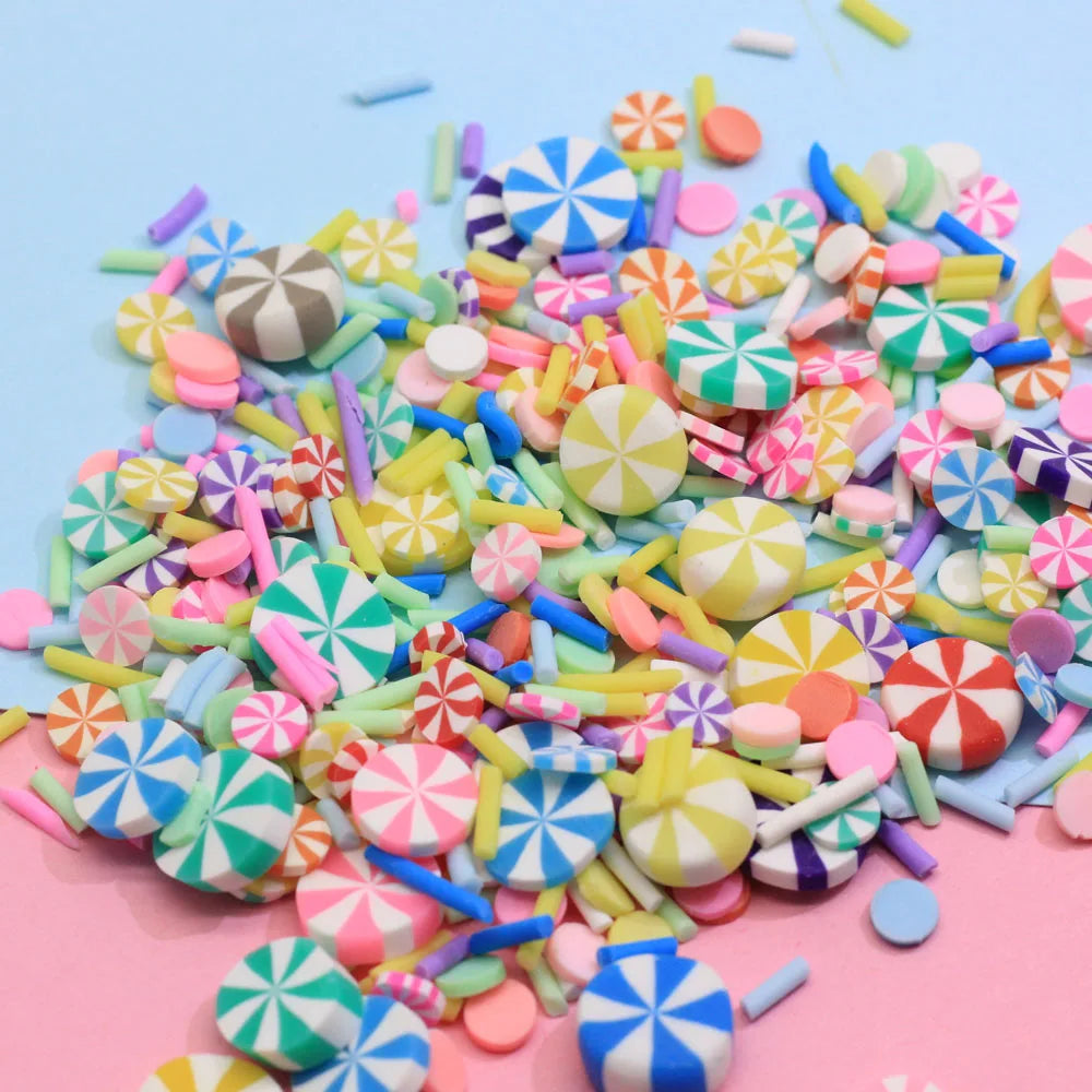 Polymer Soft Clay Sprinkles Windmill Sugar Beads Sprinkles for DIY Making Slime Nail Art Slices