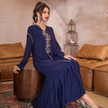 Wholesale Breathable Polyester Muslim Abayas in UK From China Dubai Women 2022