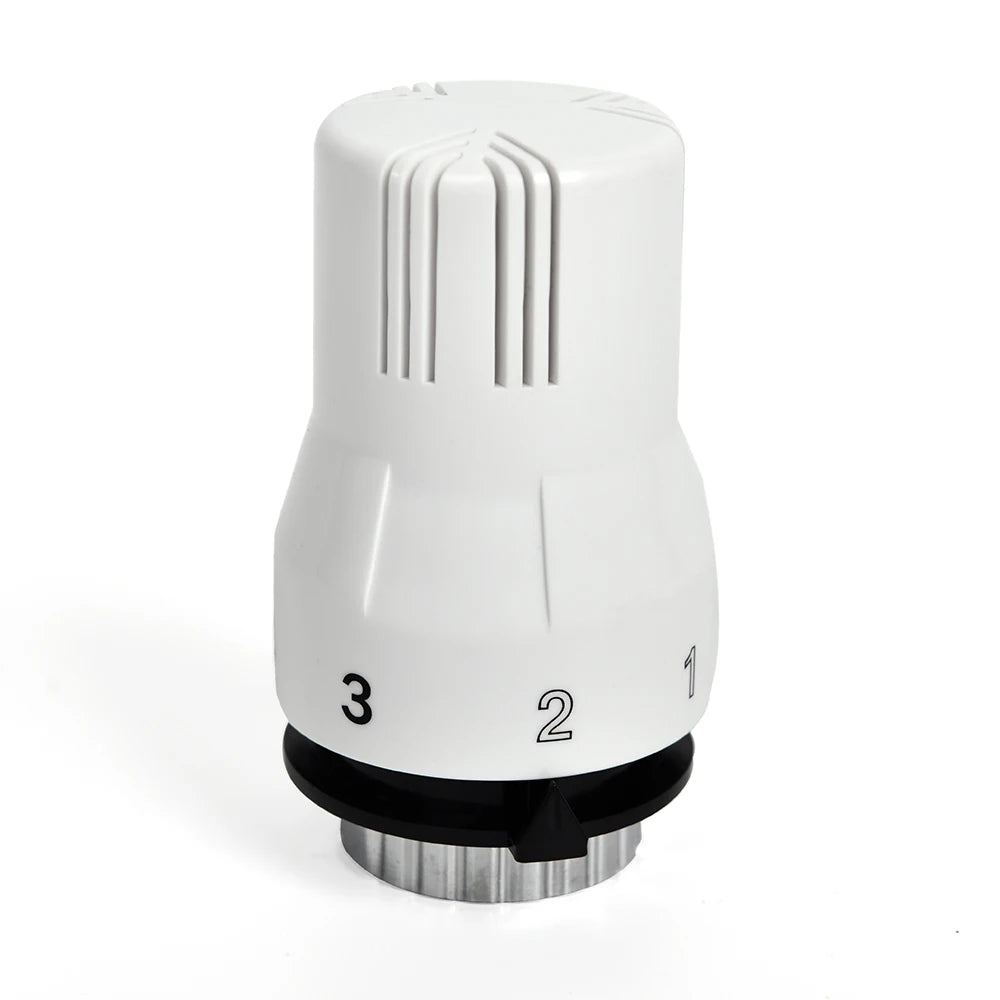 Modern Design Thermostatic Radiator Valve TRV Head for Floor Heating in Apartments
