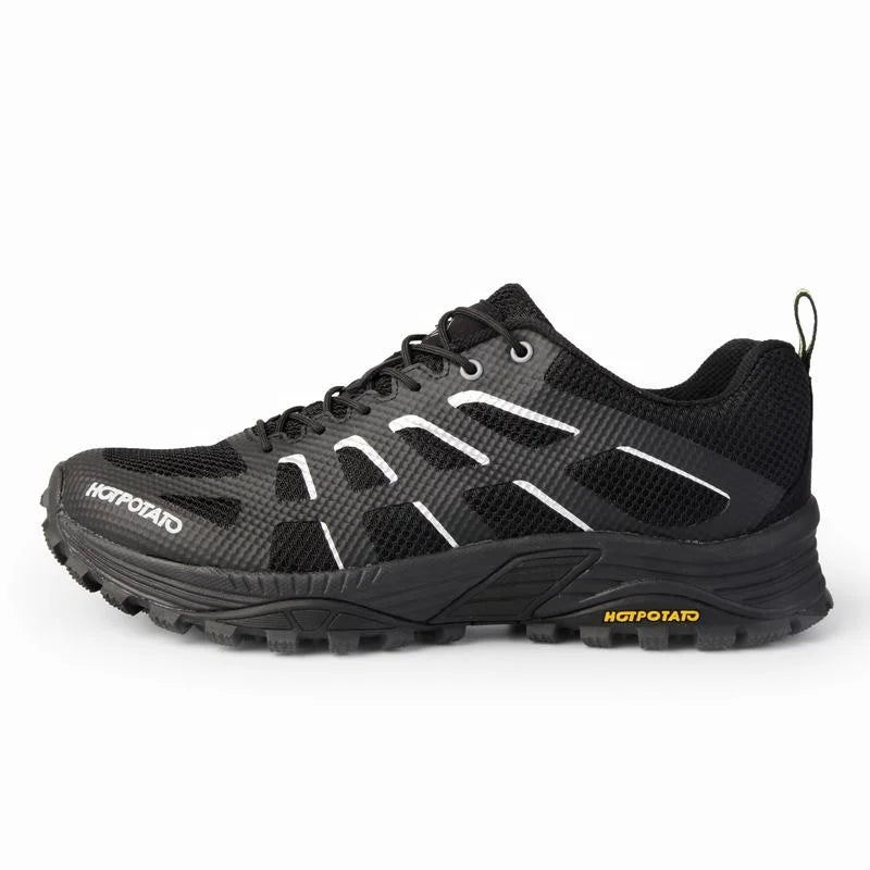Mountain Trainer Lite Men's Shoes Black Mesh Upper EVA Midsole All Season Trail Sneaker Top Grade From Dubai