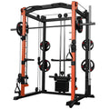 Multi Function Home Gym Equipment Pull up Bar Weight Stack Smith Machine Multi Squat Rack