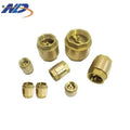OEM Durable 1/2"-4" Plastic Spindle Air Compressor Brass One Way Vertical Foot Valve Spring Check Valve for Pipe Fittings