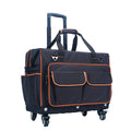 2023 Professional Trolley for Tools Waterproof 1680D Large Electrician Wheels Rolling Heavy Duty Trolley Tool Bag