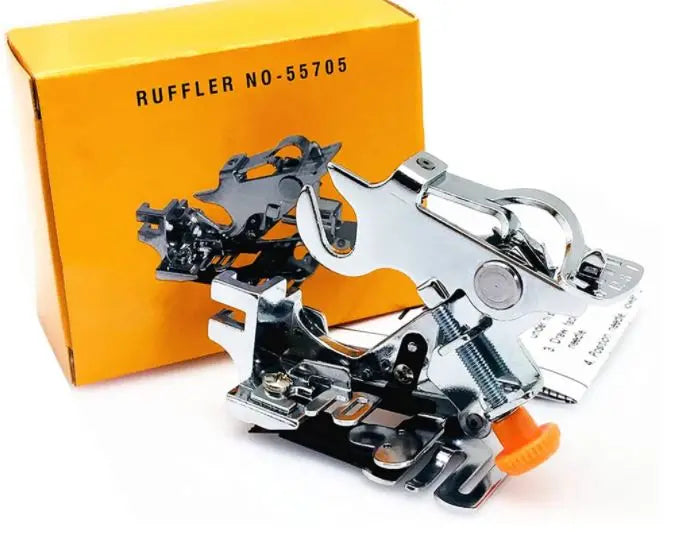 Domestic Sewing Machine Parts Ruffler Foot (#55705) for Singer Brother Juki Low Shank Sewing Machine