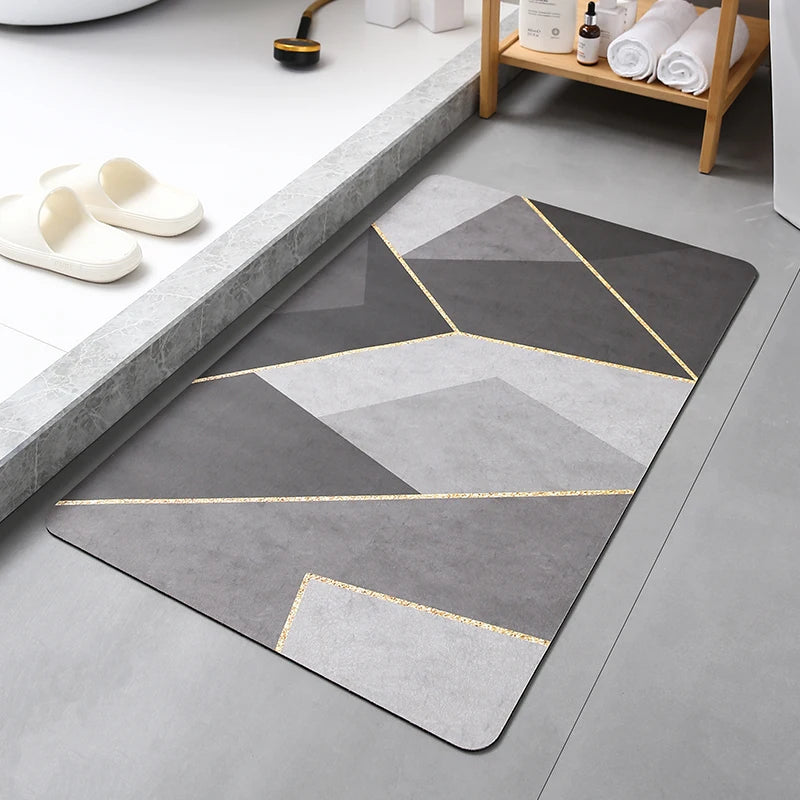 High Quality Good Quality Latest Diatom Mud Foot Mat Kitchen Rug Diatom Mud Mat Diatomite Rug
