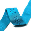 Wholesale Spandex Elastic Waistband Custom Embossed logo Soft Nylon Elastic Webbing Tape for Headband Outdoor Sportswear