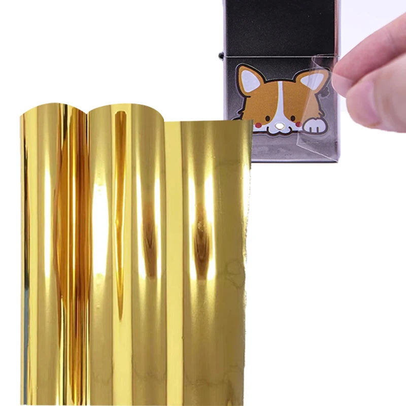Best Quality UV DTF Hot Stamping Foil HTV Heat Transfer Printing and Lettering Film PVC Adhesive Leather Glass Wood  Craft