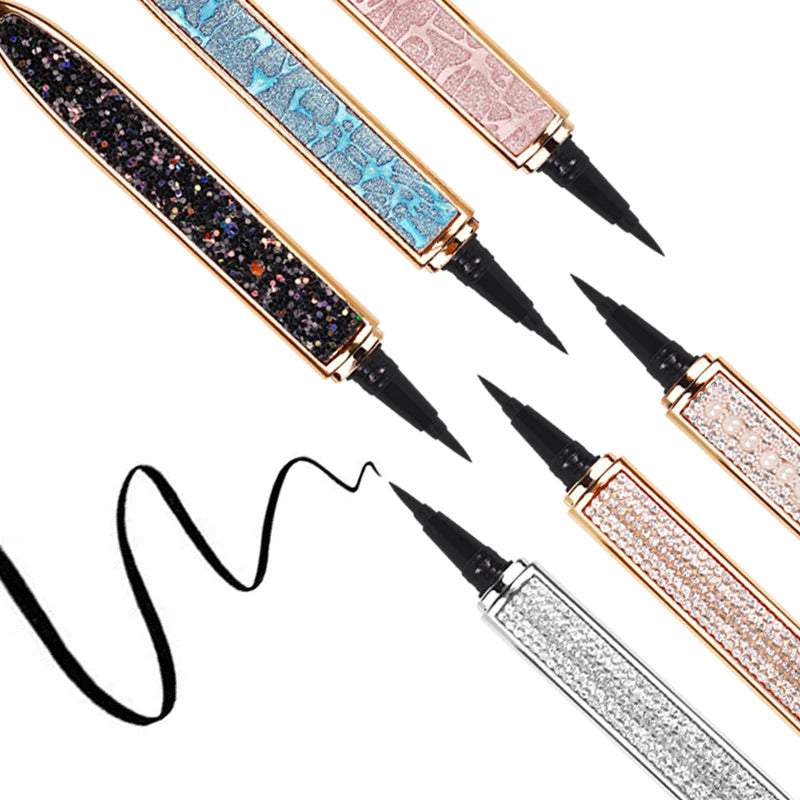 2022 Magnetic Liquid Eyeliner Pencil Water Activated Glitter Glue Pen Magic Adhesive Pencil Eyeliner Magic Self-adhesive Liquid