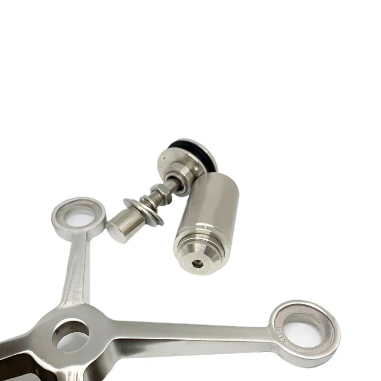 Condibe Stainless Steel Glass Spider Fitting