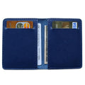 Wholesale Custom Logo Vegan Leather Card Holder Luxury Folding Business Card Case for Corporate Gifts