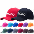 Custom Logo Fashion  Cap With Eyelets Baseball Cap Embroidery Logo Front and Side Hat for Sports Cap