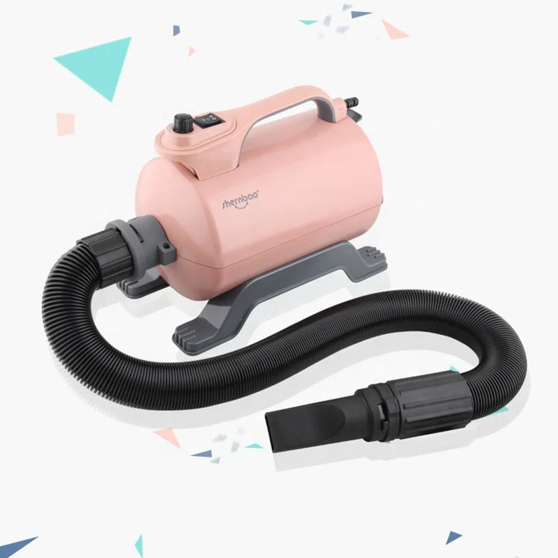High-Power Silent Pet Water Blower Large Dog Hair Dryer with Iron Material for Long Hair Dogs