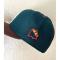 Custom Enamel Hat Clip Frame Pin New Flame Frame Fitted Hat Pin With Rubber Backing Clasp