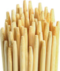wholesale custom made round thick Extra Long wooden smores sticks Marshmallow Roasting Bamboo Skewers for barbecue