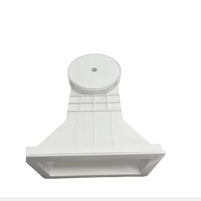 New White Wall Skimmer ABS Swimming Pool Filtration Cleaning Fitting 1.5" Threaded Interface Bigger Width Mouth