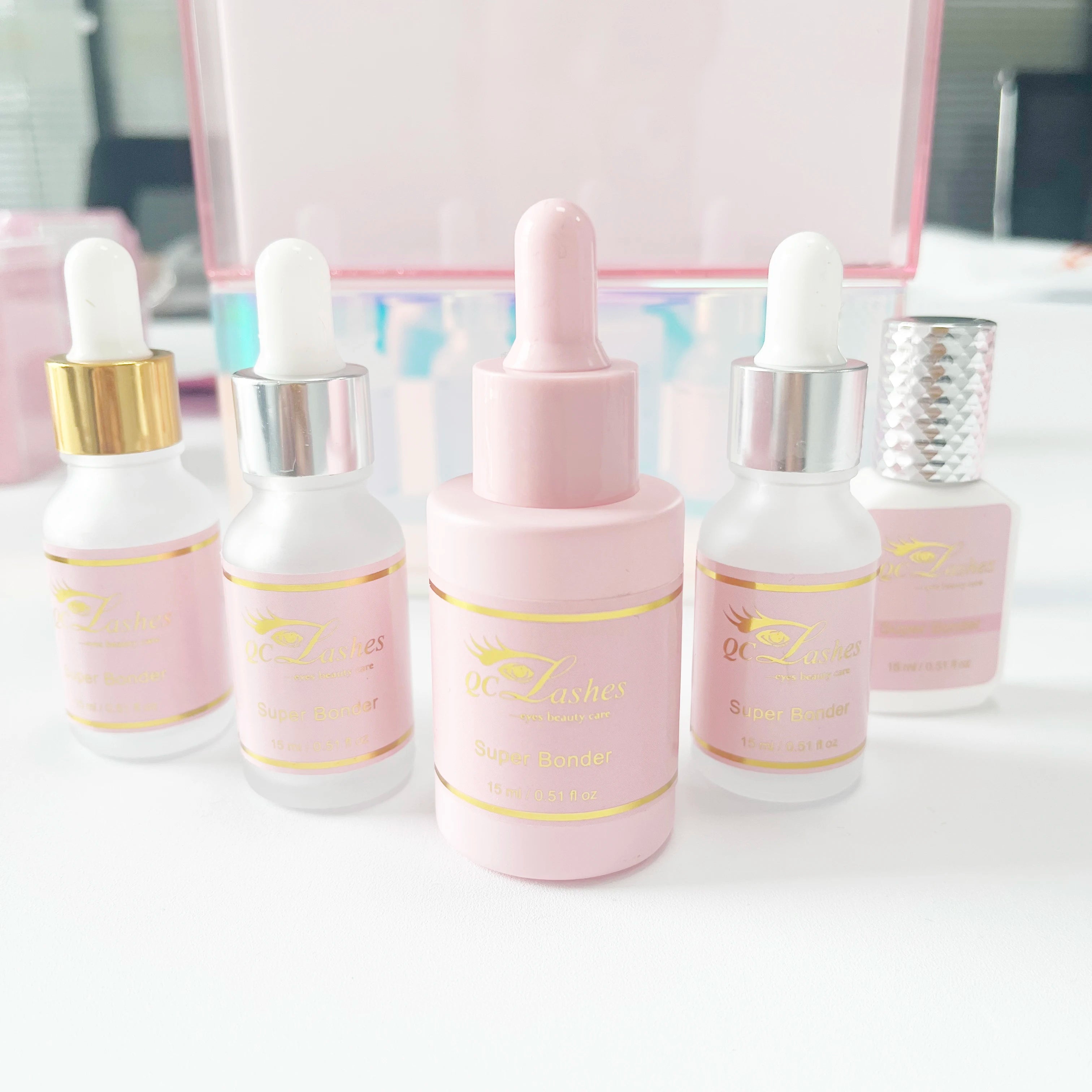 Hot Sale Grape Strawberry Fruit Flavor Super Bonder Eyelash Extensions Strong Super Bonder Activator Sealant Lash Super Bonder