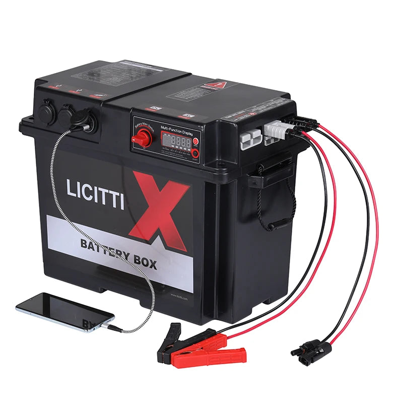 DIY Kayak Power Station Car Battery Box for Battery Racks & Boxes