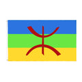 Wholesale Ready to Ship 3X5FT Kabylie Kabylia Amazigh Berber Flag