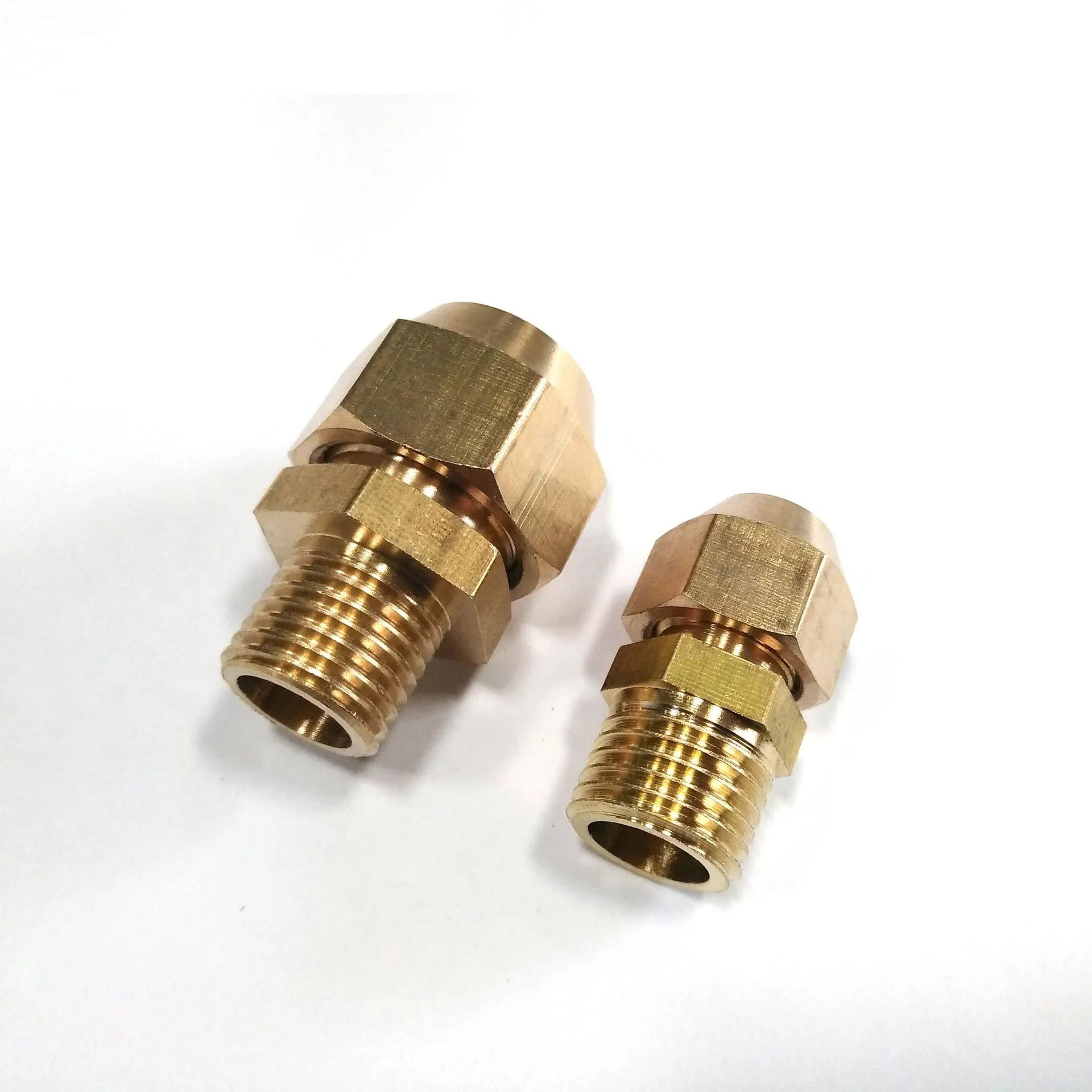 Manufacturers Direct External Teeth Flaring Direct Brass Multi-gauge Brass Pipe Flared Joint