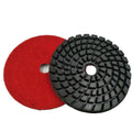 hot sell Marble granite concrete stone floor polishing pad 4-inch 100mm soft resin diamond pads polish grinding