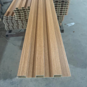 Best Quality Cheap Price Wpc 160*24 Waterproof Eco-friendly Wpc Fluted Wall Panels for Indoor Decoration