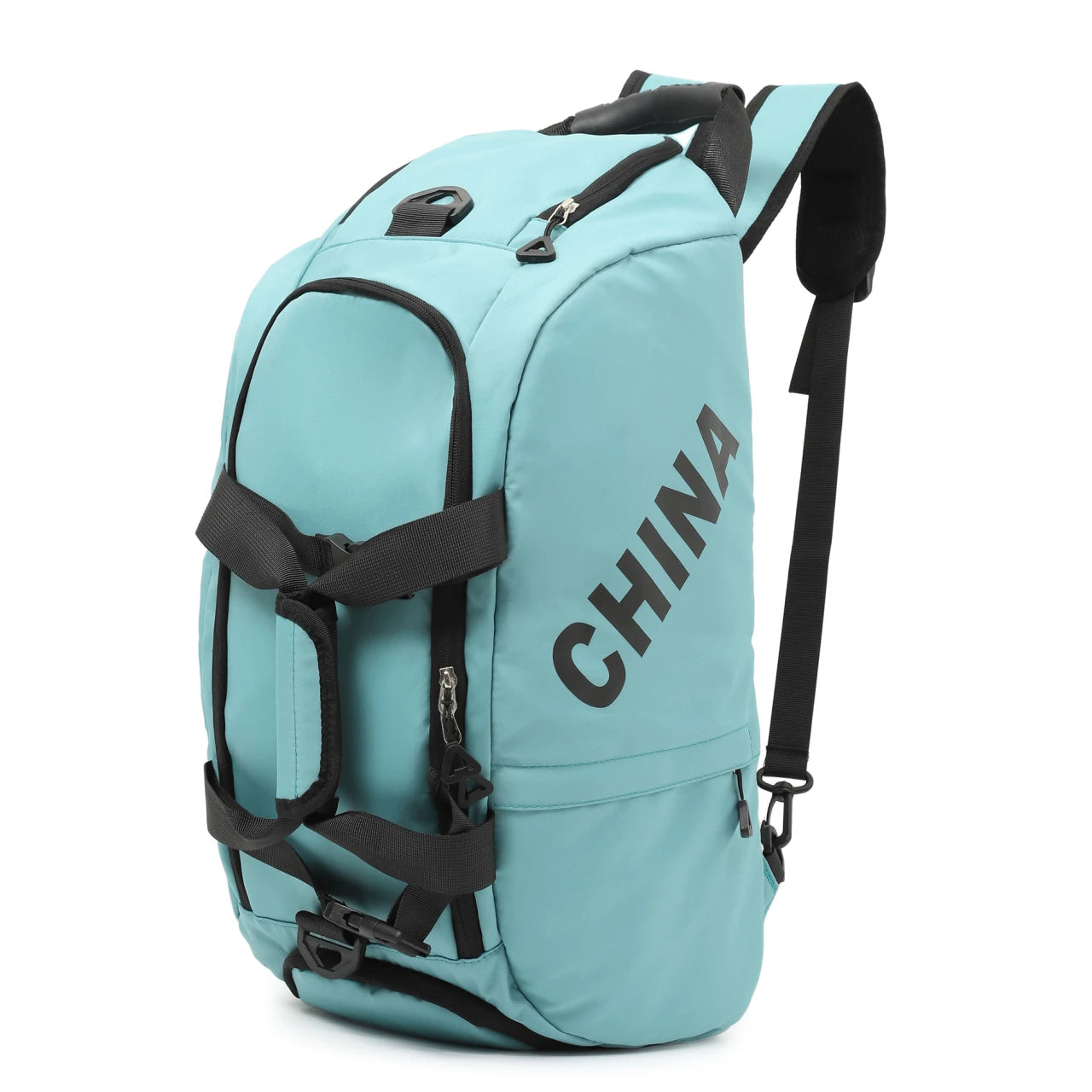Fashion Trend Sports Fitness Shoulder Travel Bag Multi-function Large Capacity Duffel Bag Independent Ball Bin Yoga Exercise