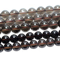 Wholesale Natural Mineral Smoky Quartz Semi-precious Gemstone Stone Loose Beads for Jewelry Making & DIY Bracelet