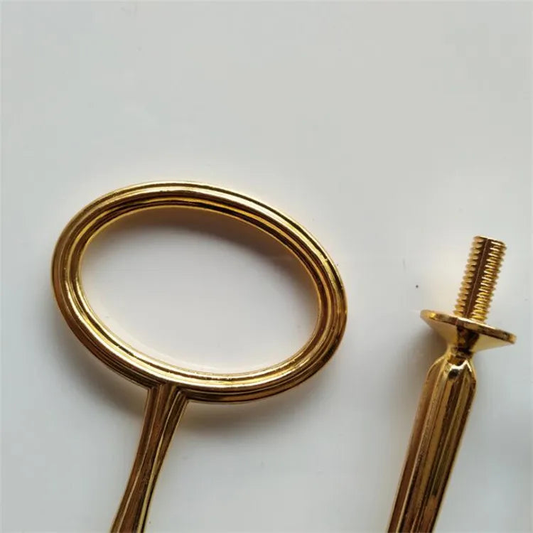 2 Tier Gold Color Wedding Desscert Serving Tray Fitting Cupcake Cheap Cookie Cake Stand Hardware Kit CSH-014