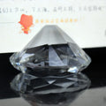 Shinning 2 Inch Crystal Glass Diamond Place Card Holder Wedding Party Table Decoration