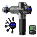 Wholesale Electric Impulse Massage Gun Multi Head 12Mm Deep Tissue Fascial Gun Massager for Back Arm Leg