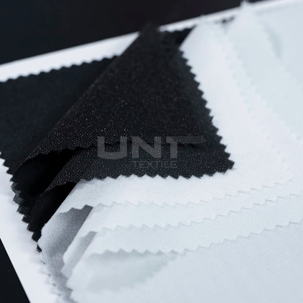 Custom Plain Twill Interlining Adhesive Woven Gum Stay Fusible Interlining