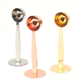 Multi Function 2 in 1 Eco-Friendly Stainless Steel Measuring Scoop Dual-Purpose Espresso Coffee Tamper Spoon