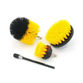 Zhenda All Purpose Car Air Conditioner Cleaning 4Pcs Electric Scrubber Brush Drill Kit
