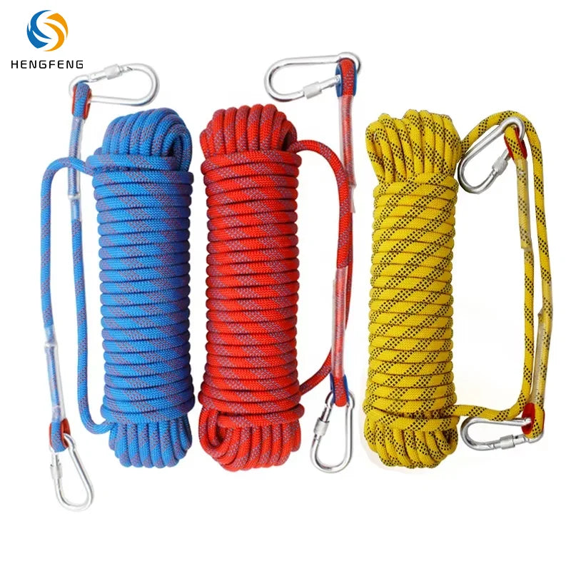 Customized High-Strength Nylon Rope Waterproof Strength Abrasion Resistant Nylon Polypropylene Safety Cord with Hinge Included