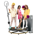 ChackTok 360 Photo Booth Party Equipment Flight case and Full Set of Accessories in Stock Adapt to Mobile iPad App Control