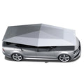 LOTUS Casual Design Anti-UV Automatic Folding Sun Shade Three-Folding Umbrella Car Cover Manual Control Roof Car Umbrella