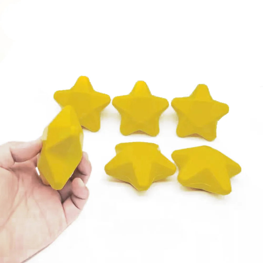 Mini Squeeze Fidget Toys PU Foam Slow Rising Kawaii Squishy Stars Kids Stress Reliever Gift