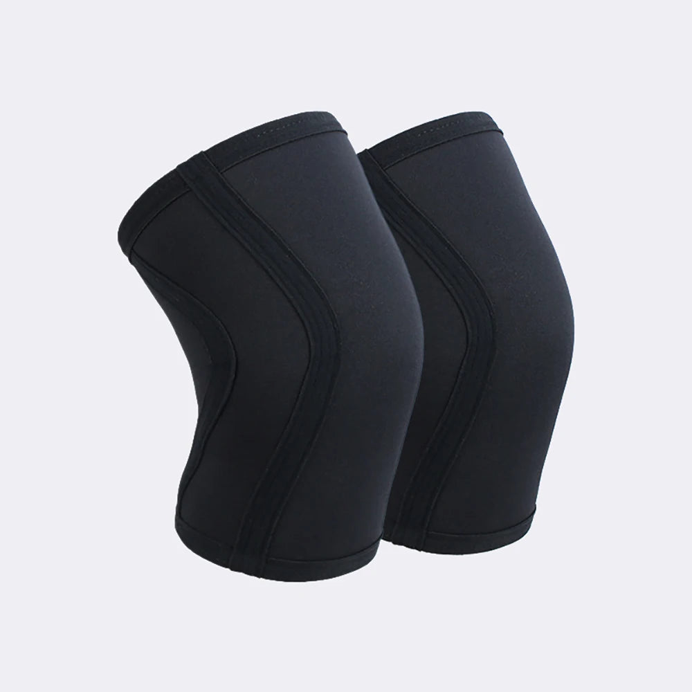 Wholesale Custom 7mm Neoprene Soft Gym Sports Knee Pads Elbow Compression Sleeve Comprehensive Protection Powerlifting