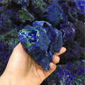 Wholesale Natural Azurite Malachite Mineral Specimen Green Love Crystal Image Azurite Malachite Crystal Crafts Feng Shui Rough MegaBDM