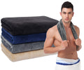China Suppliers Super Absorbent Microfiber Black Sport Fitness Towel Quick Dry Gym Towel