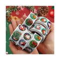 Gift Box Logo Advertising Promotion Sticker Sheet Self-Adhesive Vinyl Cut Stickers Sheet Custom
